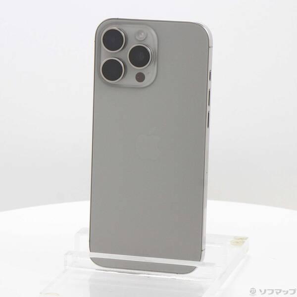 〔中古〕Apple(アップル) iPhone16 Pro Max 256GB ナチュラルチタニウム MYWK3J／A SIMフリー〔262-ud〕 | 