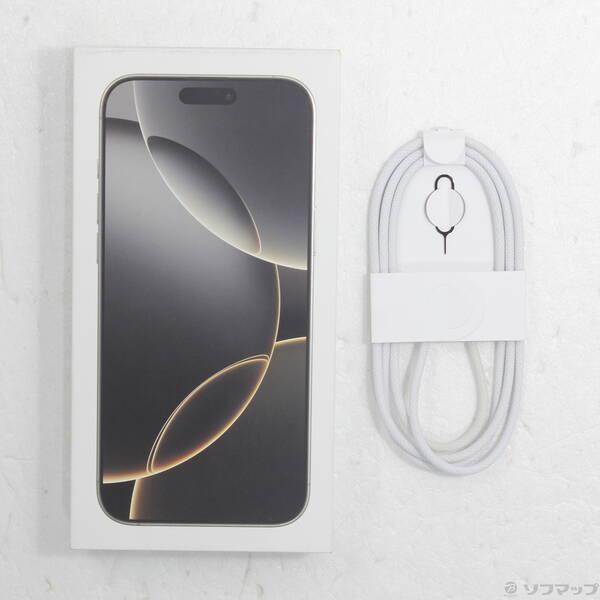 〔中古〕Apple(アップル) iPhone16 Pro Max 256GB ナチュラルチタニウム MYWK3J／A SIMフリー〔262-ud〕 |  | 04