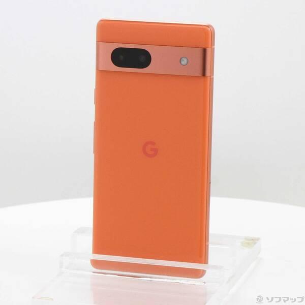 〔中古〕GOOGLE(グーグル) Google Pixel 7a 128GB コーラル GA04438-JP SIMフリー〔198-ud〕 | 