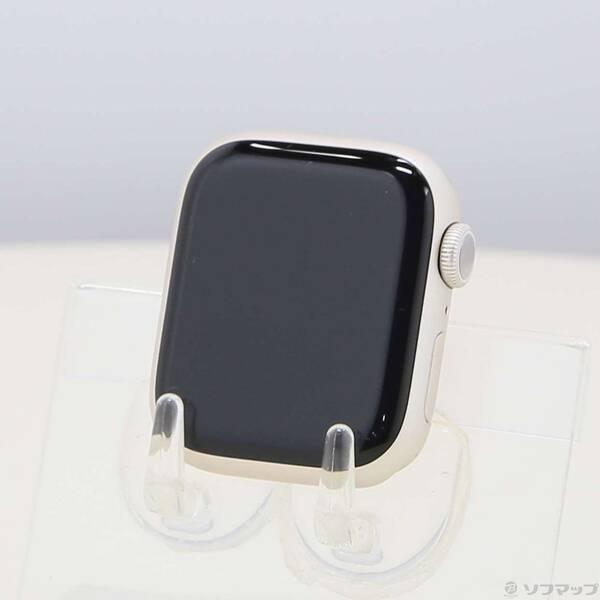 〔中古〕Apple(アップル) Apple Watch Series 8 GPS 41mm スターライトアルミニウムケース バンド無し〔377-ud〕 | 