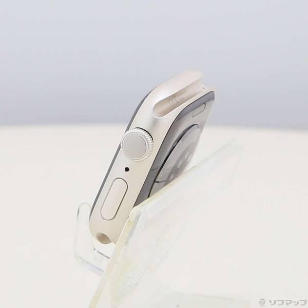 〔中古〕Apple(アップル) Apple Watch Series 8 GPS 41mm スターライトアルミニウムケース バンド無し〔377-ud〕 |  | 01