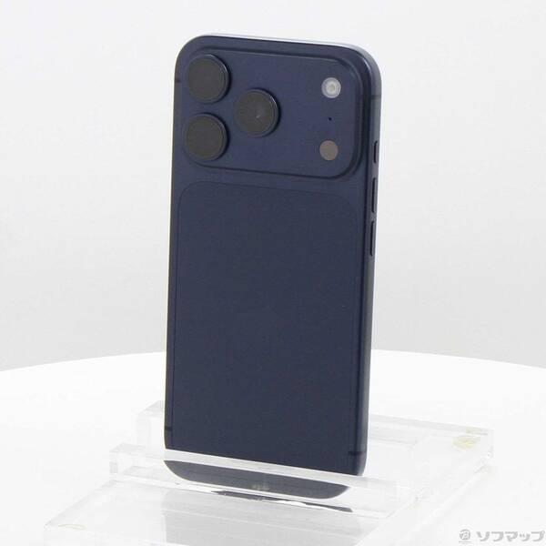 〔中古〕Apple(アップル) iPhone17 Pro 1TB ディープブルー MG8F4J／A SIMフリー〔295-ud〕 | 