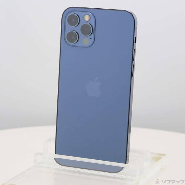 〔中古〕Apple(アップル) iPhone12 Pro 256GB パシフィックブルー MGMD3J／A SIMフリー〔305-ud〕 | 