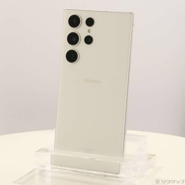 〔中古〕SAMSUNG(サムスン) Galaxy S23 Ultra 256GB クリーム SC-52D docomo SIMフリー〔258-ud〕 | 