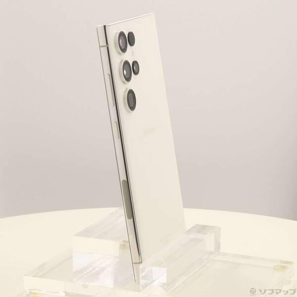 〔中古〕SAMSUNG(サムスン) Galaxy S23 Ultra 256GB クリーム SC-52D docomo SIMフリー〔258-ud〕 |  | 03