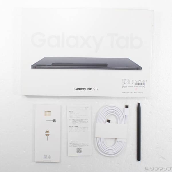 〔中古〕SAMSUNG(サムスン) Galaxy Tab S8+ 128GB グラファイト SM-X800NZACXJP Wi-Fi〔377-ud〕 |  | 04