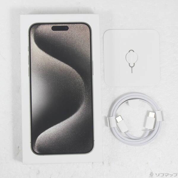 〔中古〕Apple(アップル) iPhone15 Pro Max 256GB ナチュラルチタニウム MU6R3J／A SIMフリー〔377-ud〕 |  | 04