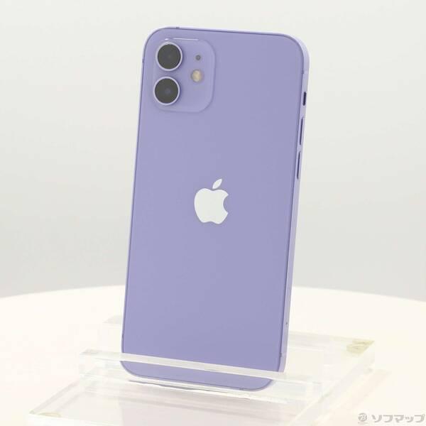 〔中古〕Apple(アップル) iPhone12 128GB パープル MJNJ3J／A SIMフリー〔258-ud〕 | 