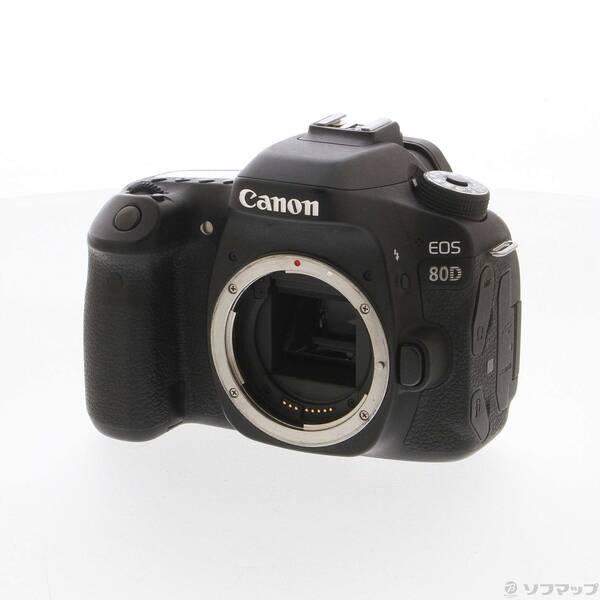 〔中古〕Canon(キヤノン) EOS 80D ボディ ブラック〔262-ud〕 | 