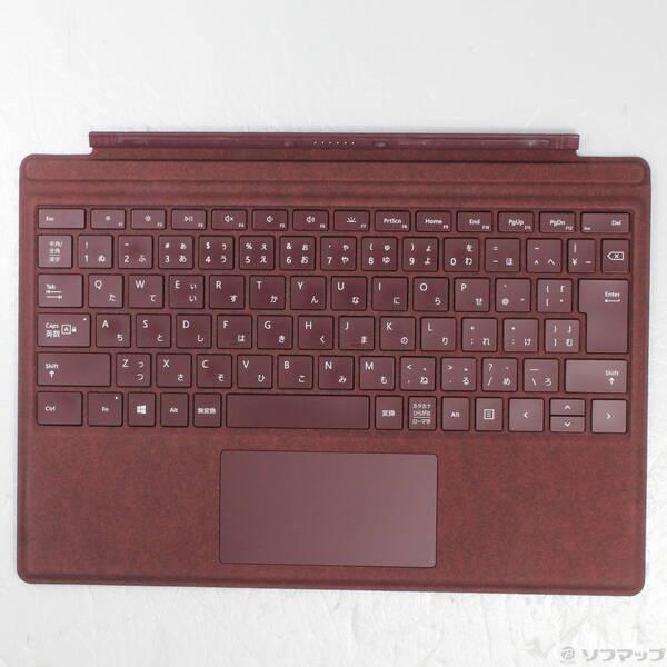 〔中古〕Microsoft(マイクロソフト) Surface Pro Signature Type Cover FFP-00059 バーガンディ〔198-ud〕 | 