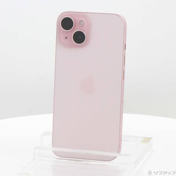 〔中古〕Apple(アップル) iPhone15 128GB ピンク MTMJ3J／A SIMフリー〔305-ud〕 | 