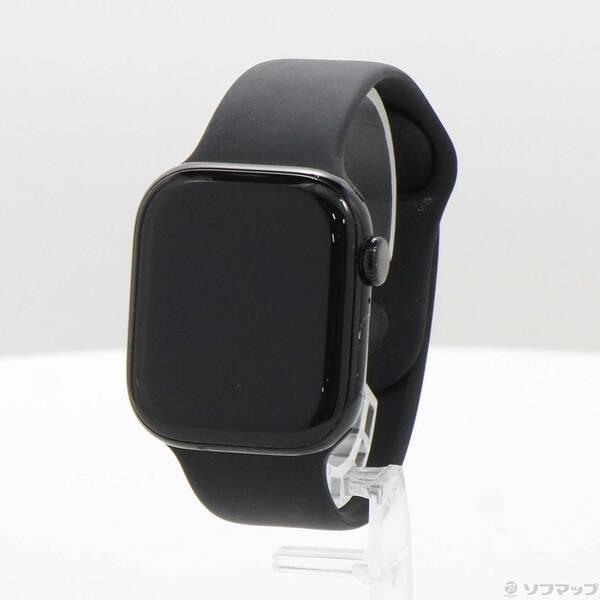 〔中古〕Apple(アップル) Apple Watch Series 10 GPS + Cellular 42mm ジェットブラックアルミニウムケース ブラックスポーツバンド〔305-ud〕 | 