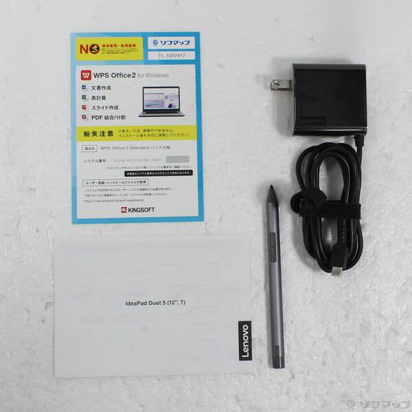 〔中古〕Lenovo(レノボジャパン) IdeaPad Duet 570i 82TQ000HJP ストームグレー〔262-ud〕 |  | 04