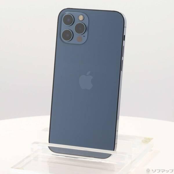 〔中古〕Apple(アップル) iPhone12 Pro 256GB パシフィックブルー MGMD3J／A SIMフリー〔305-ud〕 | 