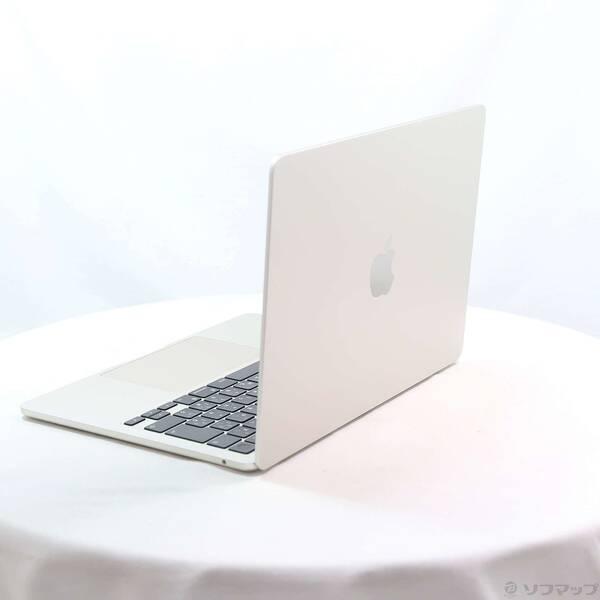 〔中古〕Apple(アップル) MacBook Air 13.6-inch Mid-2022 MLY23J／A Apple M2 8コアCPU_10コアGPU 8GB SSD512GB スターライト 〔26.3 Tahoe〕〔262-ud〕 |  | 01