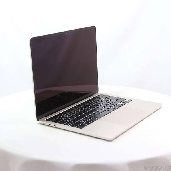 〔中古〕Apple(アップル) MacBook Air 13.6-inch Mid-2022 MLY23J／A Apple M2 8コアCPU_10コアGPU 8GB SSD512GB スターライト 〔26.3 Tahoe〕〔262-ud〕 |  | 03