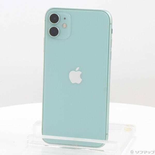 〔中古〕Apple(アップル) iPhone11 128GB グリーン MWM62J／A SIMフリー〔305-ud〕 | 