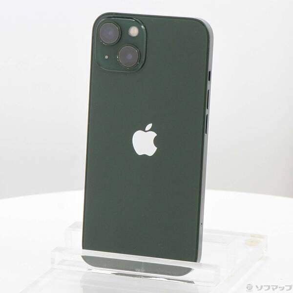 〔中古〕Apple(アップル) iPhone13 128GB グリーン MNGG3J／A SIMフリー〔295-ud〕 | 