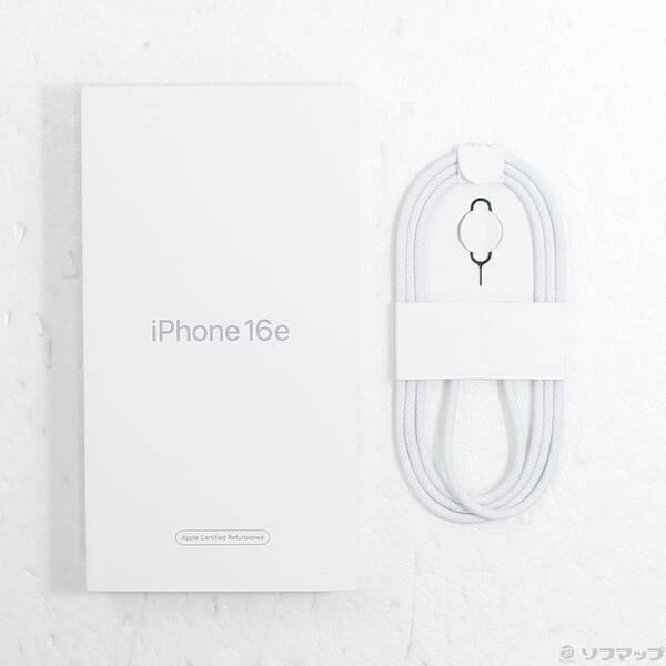 〔中古〕Apple(アップル) iPhone16e 128GB ブラック MD1Q4J／A SIMフリー〔262-ud〕 |  | 04