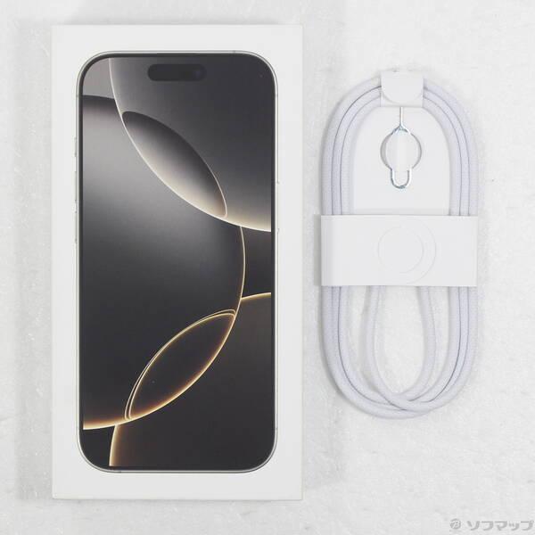 〔中古〕Apple(アップル) iPhone16 Pro 256GB ナチュラルチタニウム MYN33J／A SIMフリー〔377-ud〕 |  | 04