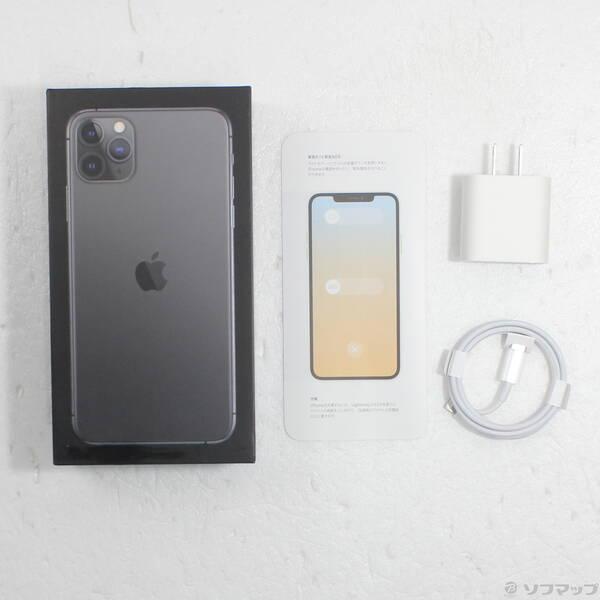 〔中古〕Apple(アップル) iPhone11 Pro Max 256GB スペースグレイ MWHJ2J／A SIMフリー〔305-ud〕 |  | 04