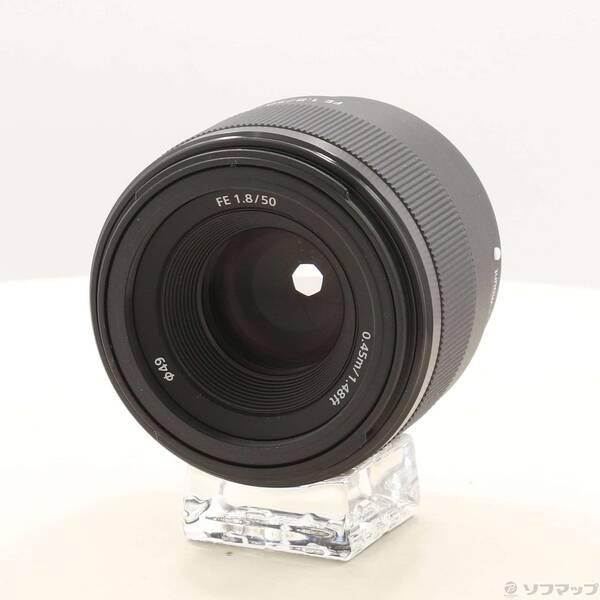〔中古〕SONY(ソニー) FE 50mm F1.8 ブラック SEL50F18F〔269-ud〕 | 