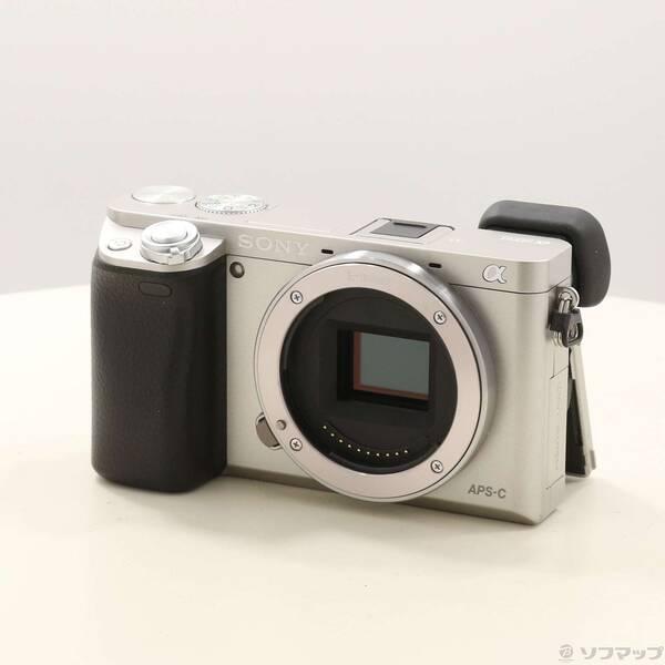〔中古〕SONY(ソニー) α6000 ボディ シルバー ILCE-6000〔349-ud〕 | 