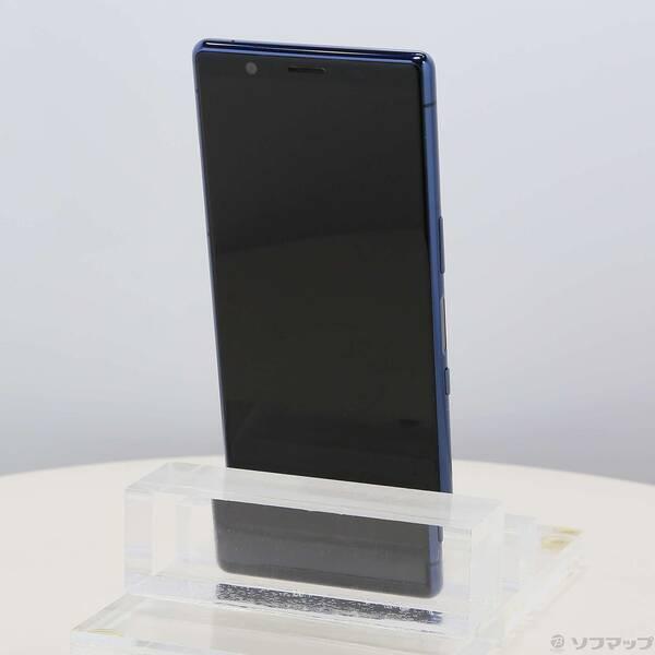 〔中古〕SONY(ソニー) Xperia 5 64GB ブルー SO-01M docomoロック解除SIMフリー〔349-ud〕 |  | 02