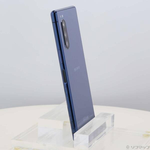 〔中古〕SONY(ソニー) Xperia 5 64GB ブルー SO-01M docomoロック解除SIMフリー〔349-ud〕 |  | 03