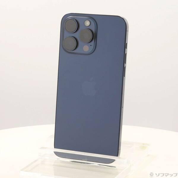 〔中古〕Apple(アップル) iPhone15 Pro Max 256GB ブルーチタニウム MU6T3J／A SIMフリー〔305-ud〕 | 