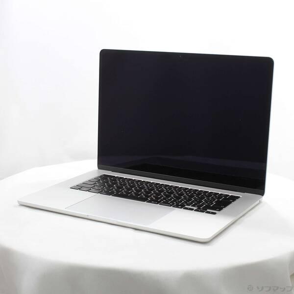 〔中古〕Apple(アップル) MacBook Air 15.3-inch Early-2026 MDVC4J／A Apple M5 10コアCPU_10コアGPU 24GB SSD1TB シルバー 〔26.3 Tahoe〕〔258-ud〕 | 