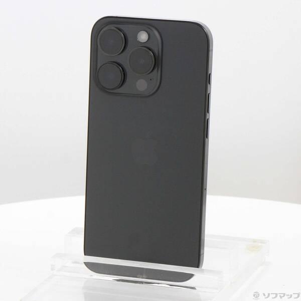 〔中古〕Apple(アップル) iPhone15 Pro 128GB ブラックチタニウム MTU73J／A SIMフリー〔198-ud〕 | 