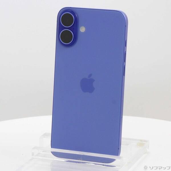 〔中古〕Apple(アップル) iPhone16 Plus 256GB ウルトラマリン MXVK3J／A SIMフリー〔305-ud〕 | 