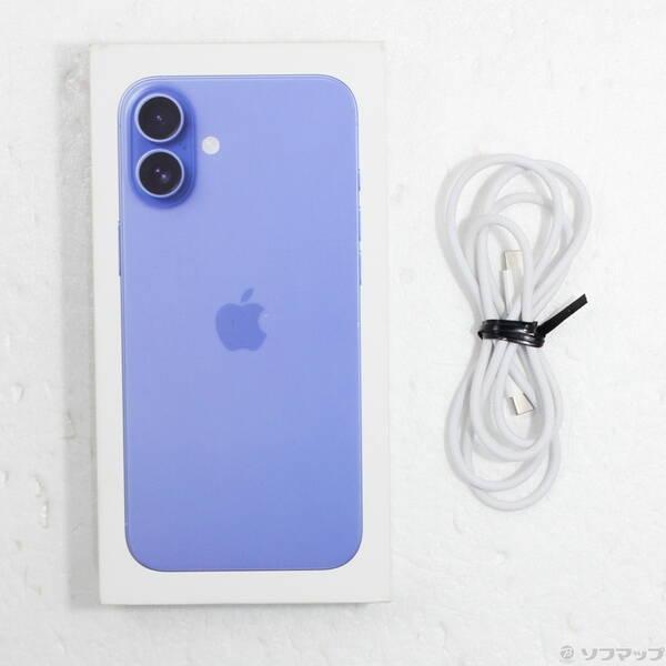〔中古〕Apple(アップル) iPhone16 Plus 256GB ウルトラマリン MXVK3J／A SIMフリー〔305-ud〕 |  | 04