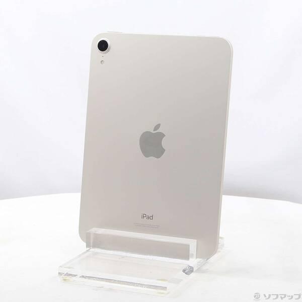 〔中古〕Apple(アップル) iPad mini 第6世代 256GB スターライト MK7V3J／A Wi-Fi〔349-ud〕 | 
