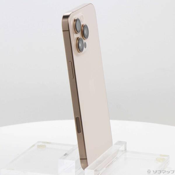 〔中古〕Apple(アップル) iPhone16 Pro Max 256GB デザートチタニウム MYWJ3J／A SIMフリー〔377-ud〕 |  | 03