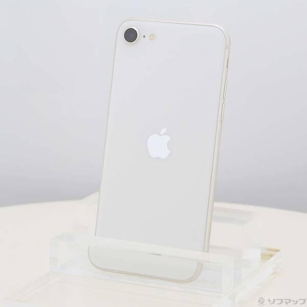 〔中古〕Apple(アップル) iPhone SE 第3世代 64GB スターライト MMYD3J／A SIMフリー〔297-ud〕 | 