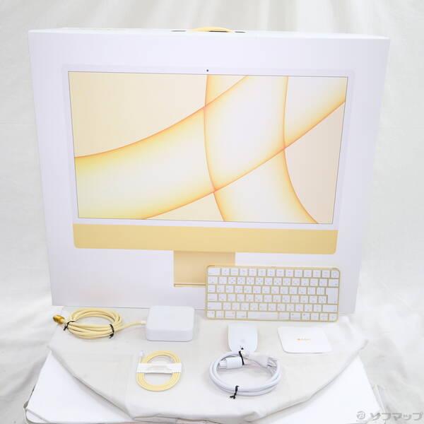 〔中古〕Apple(アップル) 〔展示品〕 iMac 24-inch Mid-2021 Z12S0005V Apple M1 8コアCPU_8コアGPU 16GB SSD256GB イエロー 〔26.3 Tahoe〕〔258-ud〕 |  | 04