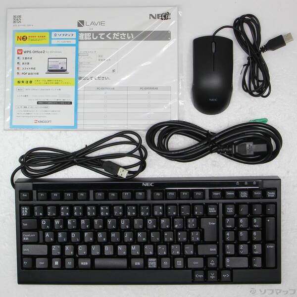 〔中古〕NEC(エヌイーシー) LAVIE GX PC-GX750EAB ブラック〔258-ud〕 |  | 04