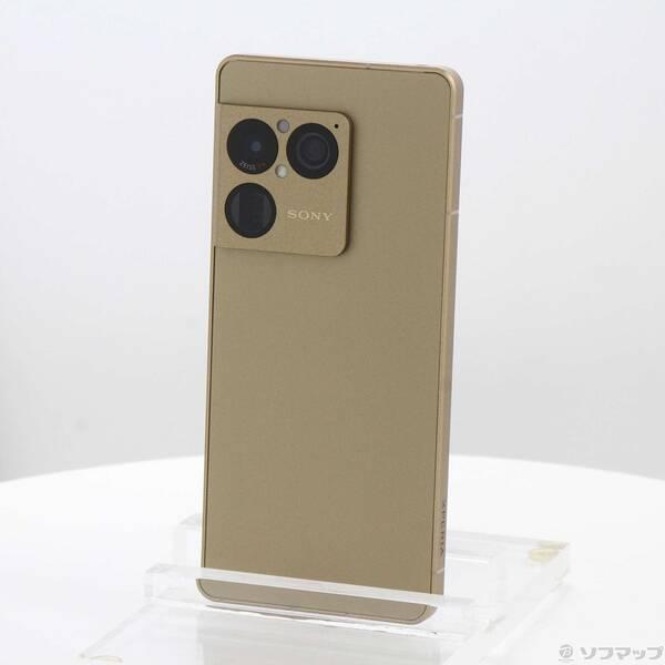 〔中古〕SONY(ソニー) 〔展示品〕 Xperia 1 VIII 512GB ネイティブゴールド XQ-GE44N2JPCX0 SIMフリー〔262-ud〕 | 