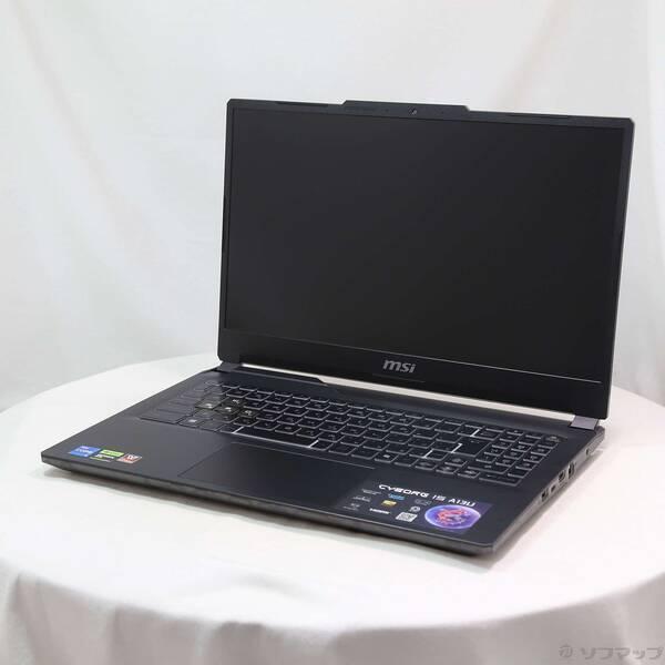 〔中古〕MSI(エムエスアイ) 〔展示品〕 Cyborg 15 A13V Cyborg-15-A13UC-3250JP ブラック＆スケルトン〔276-ud〕 | 