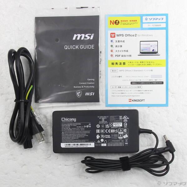 〔中古〕MSI(エムエスアイ) 〔展示品〕 Cyborg 15 A13V Cyborg-15-A13UC-3250JP ブラック＆スケルトン〔276-ud〕 |  | 04