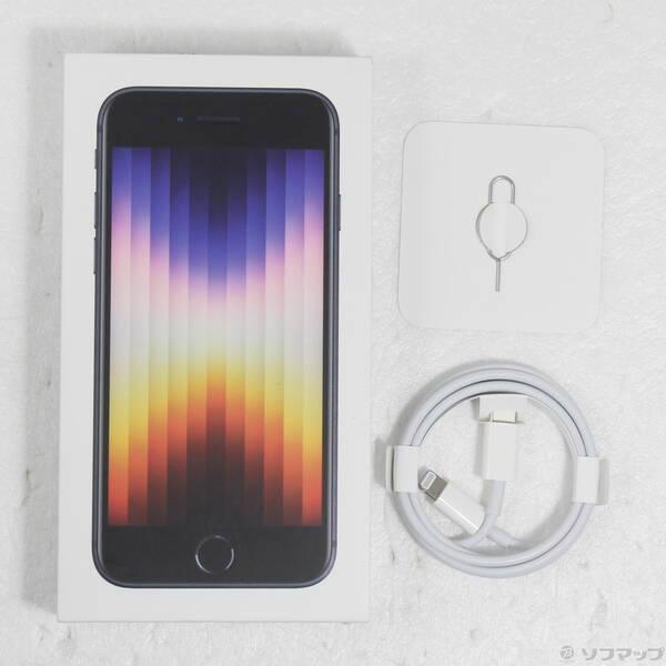 〔中古〕Apple(アップル) iPhone SE 第3世代 64GB ミッドナイト MMYC3J／A SIMフリー〔269-ud〕 |  | 04