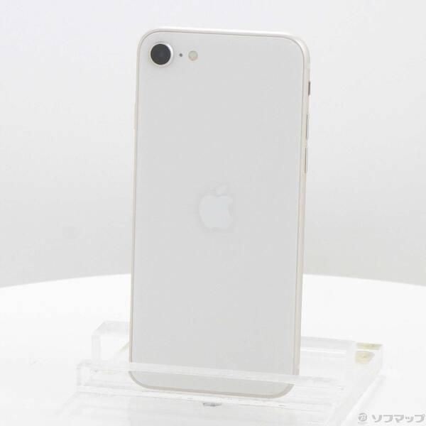 〔中古〕Apple(アップル) iPhone SE 第3世代 64GB スターライト MMYD3J／A SIMフリー〔368-ud〕 | 