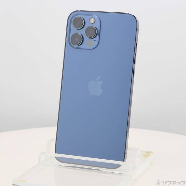 〔中古〕Apple(アップル) iPhone12 Pro Max 128GB パシフィックブルー MGCX3J／A SIMフリー〔305-ud〕 | 