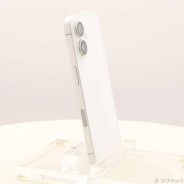 〔中古〕Apple(アップル) iPhone16 128GB ホワイト MYDR3J／A SIMフリー〔262-ud〕 |  | 03