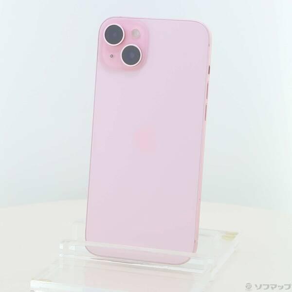 〔中古〕Apple(アップル) iPhone15 Plus 128GB ピンク MU093J／A SIMフリー〔262-ud〕 | 