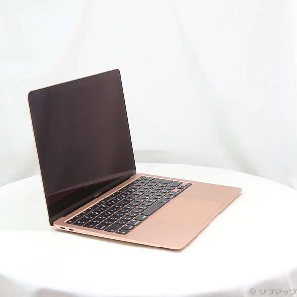 〔中古〕Apple(アップル) MacBook Air 13.3-inch Late-2020 MGND3J／A Apple M1 8コアCPU_7コアGPU 8GB SSD256GB ゴールド 〔26.3 Tahoe〕〔348-ud〕 |  | 03