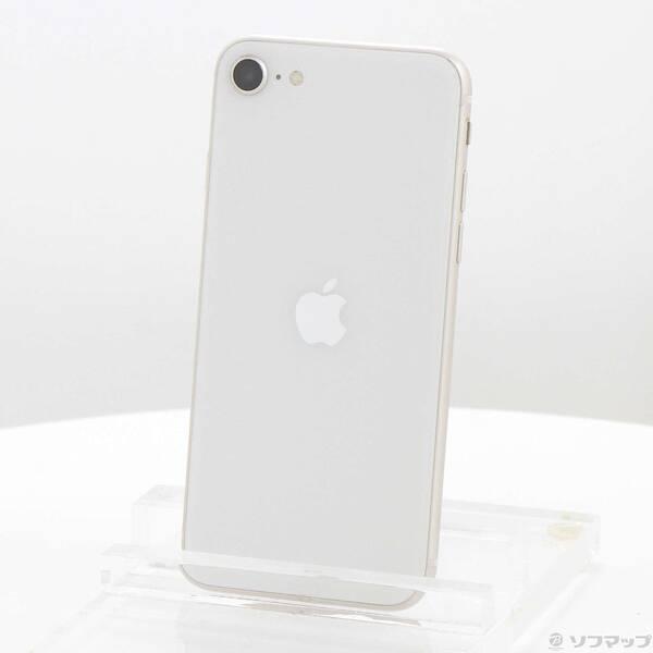 〔中古〕Apple(アップル) iPhone SE 第3世代 64GB スターライト MMYD3J／A SIMフリー〔297-ud〕 | 