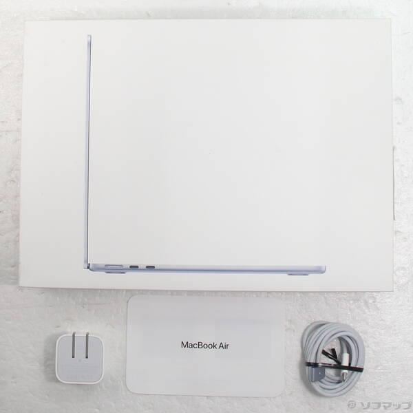 〔中古〕Apple(アップル) MacBook Air 13.6-inch Early-2026 MDHJ4J／A Apple M5 10コアCPU_10コアGPU 16GB SSD1TB スカイブルー 〔26.3 Tahoe〕〔258-ud〕 |  | 04